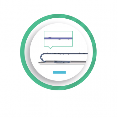 Cog sa zubcima 3D 360 °(L-kanila) (FG Tip)